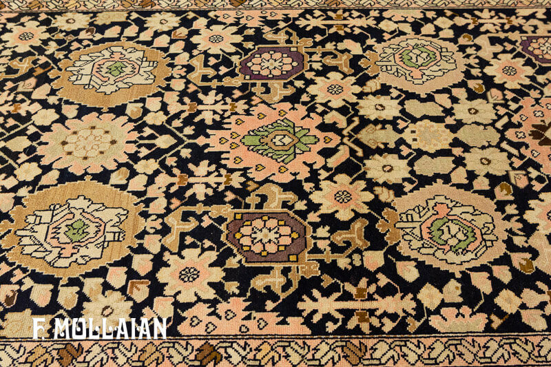 Very Long Karabakh (Qarabağ) Antique Runner Carpet  n°:27969186